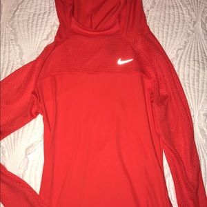 Red Nike Hoodie